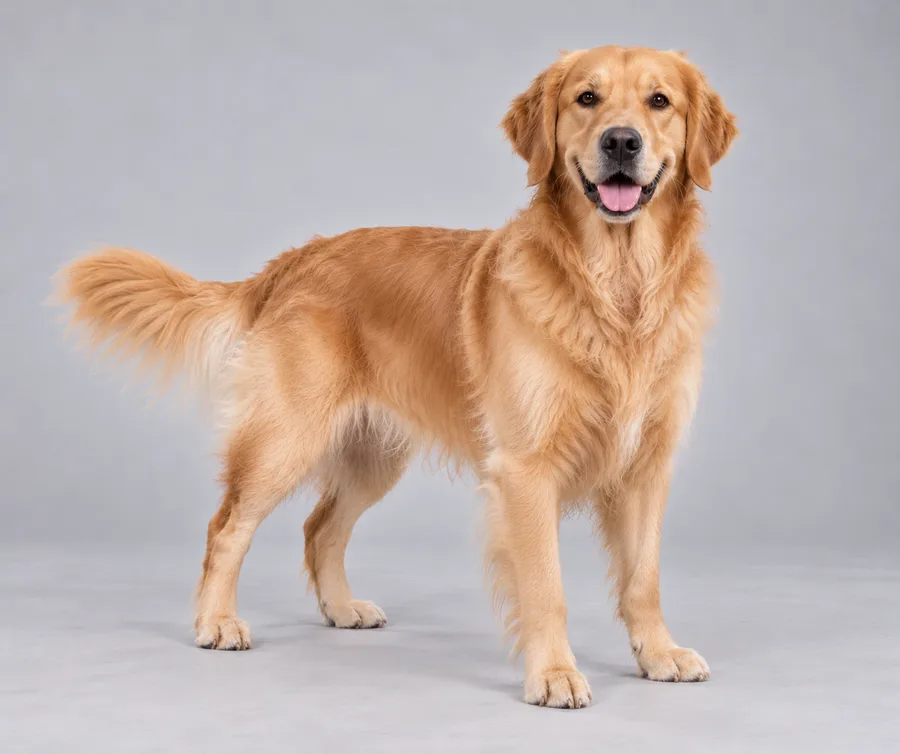 Golden retriever observer reference image